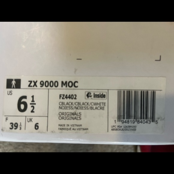 💋SOLD💋adidas New! ZX 9000 MOC . - Picture 6 of 10